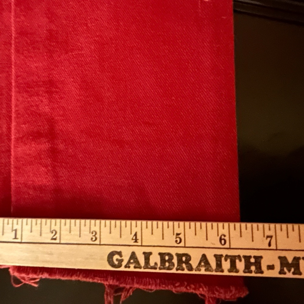 Vtg Roughrider by Circle T Cowgirl Western Jeans Concho Back Red Size 1/2 - Picture 12 of 12